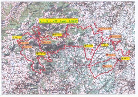 Parcours VTT